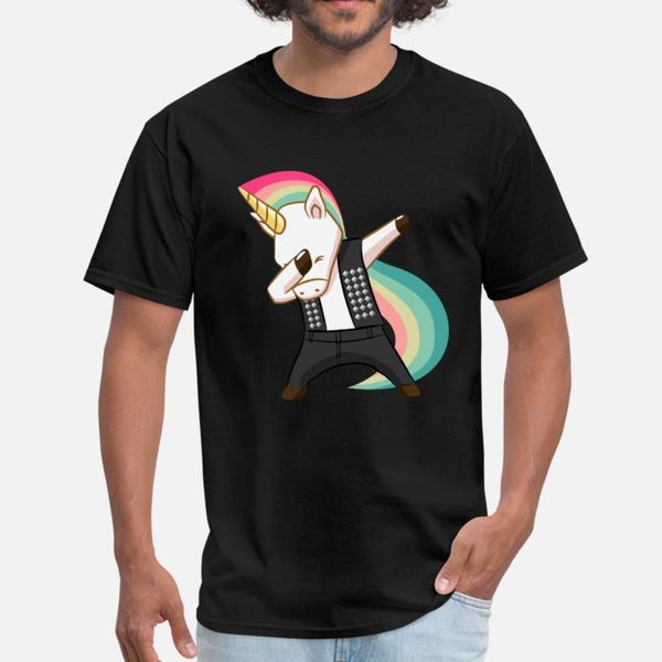 

dabbing unicorn hip hop slim fit t shirt men custom cotton s-3xl normal loose funny casual summer cool shirt