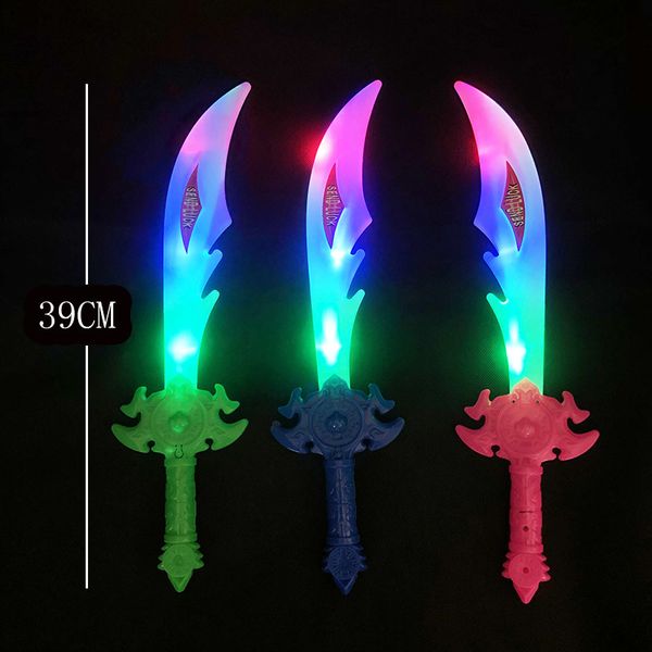 

kid toys kill dragon knife lightsaber toys led music lighting sword toy selling gift of child