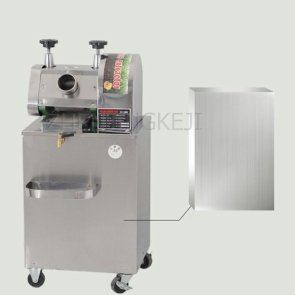 

large vertical sugar cane juicer tools 220v/750w commercial electric stainless steel beverage shop freshly squeezed equipment