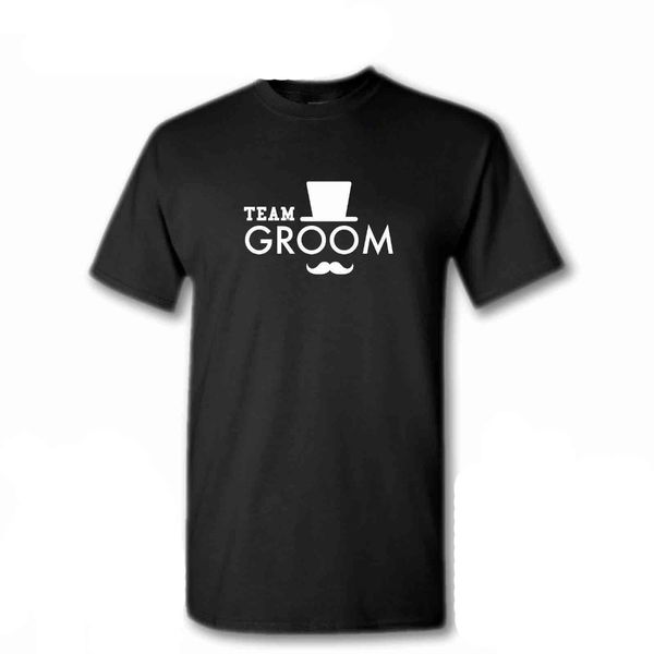

2019 summer style tee shirt for man team groom fun marriage great bachelor party tee mens t-shirt o-neck tee