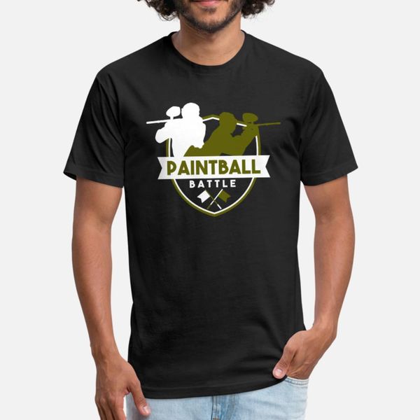 

paintball rifle splash colour balls airsoft gotcha t shirt men character cotton o-neck formal cute comfortable summer family shirt