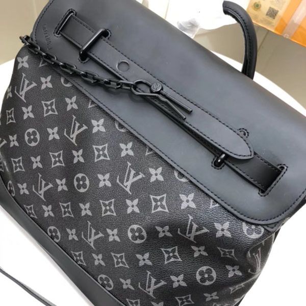 

#3791 5a l pm v steamer small handbag men crossbody portfolio briefcases handles messenger shoulder bags totes cross body bag 44731