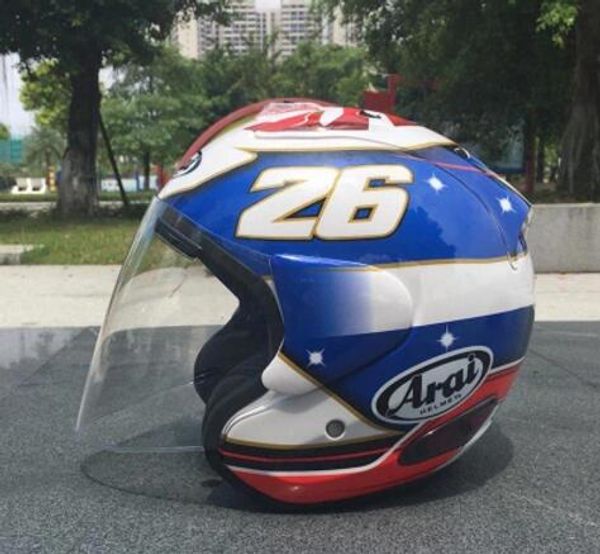 

new motorcycle helmet racing helmet four seasons breathable men and women sunscreen light half