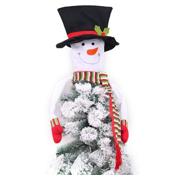 

christmas snowman at the of the tree christmas tree star snowman ers decorations