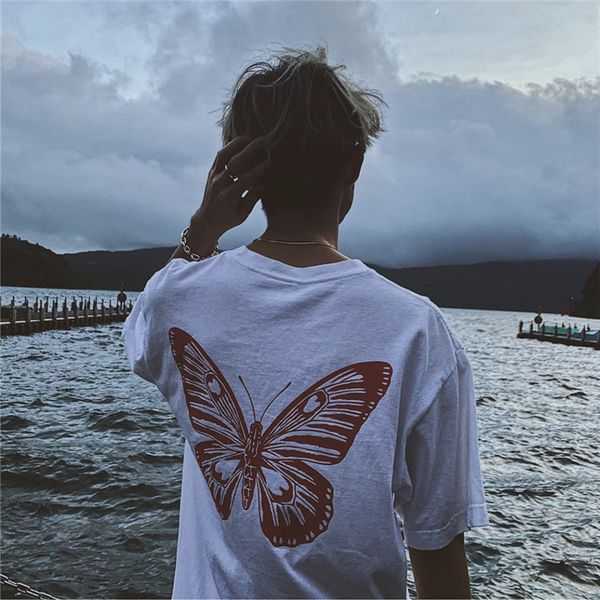 

oversize white summer men/women t-shirts hip hop print fashion streetwear t shirt oversize short sleeve tee top, White;black