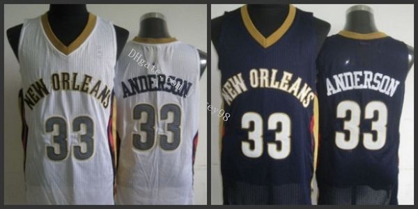 

новые орлеансспеликансцы 33 33ryan anderson white swingman jersey, Black