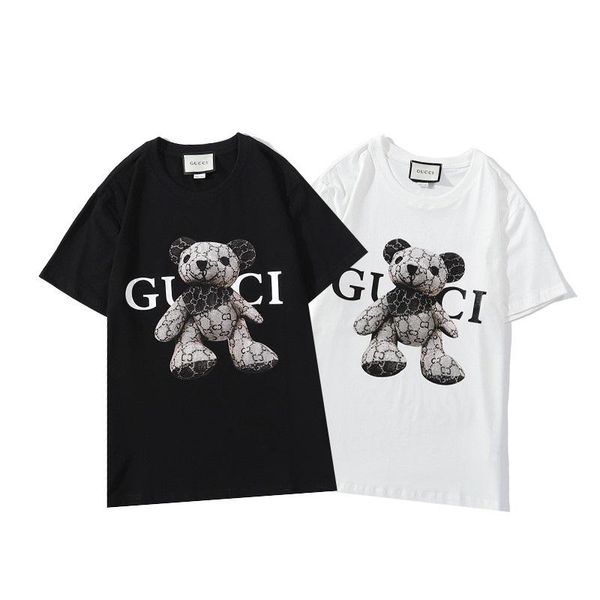 

20ss novelty t shirts fashion designers mens clothing summer casual streetwear designers t shirt rivet cotton blend crew neck short sleeve, White;black