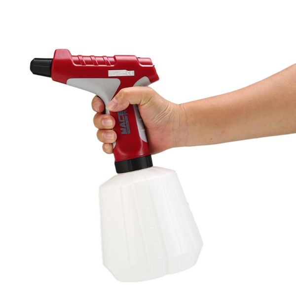 

4.2v adjustable nozzle high pressure electric sprayer ergonomic 2000mah large-capacity battery w/ led lights usb charging cable