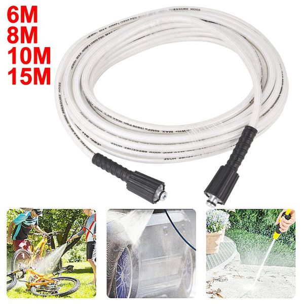 

10m m22 black female jet power wash extension female pressure washer hose