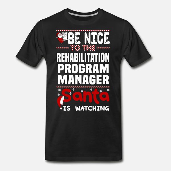 

rehabilitation program manager t shirt men knitted cotton s-xxxl unique loose funny casual summer style natural shirt