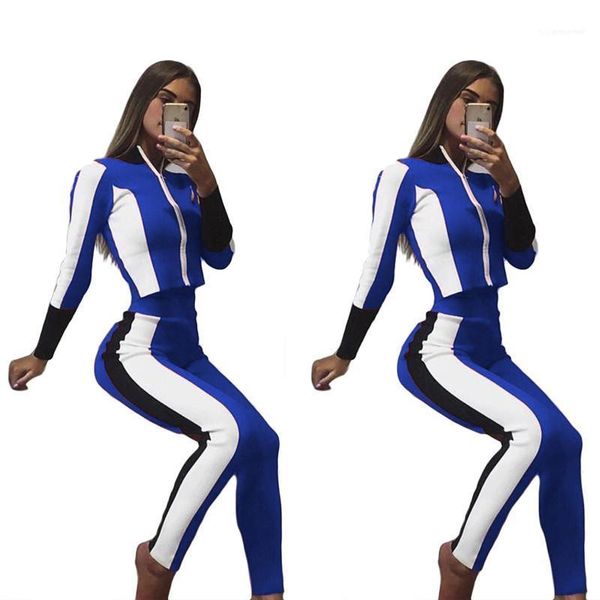 

suits women fall tracksuits autumn sports 2pcs pants clothing sets pantalones casual, Gray