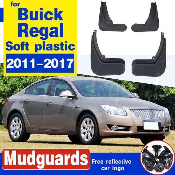 

for buick regal 2011-2017 fender mudflaps splash guards mud flap mudguards 2012 2013 2014 2015 car front rear wheel accessories