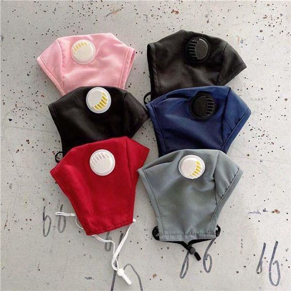 

quality 3-layer in face washable earloop with stock fashion kids designer dustproof masks breathing mask valve sq2009 jgcbg