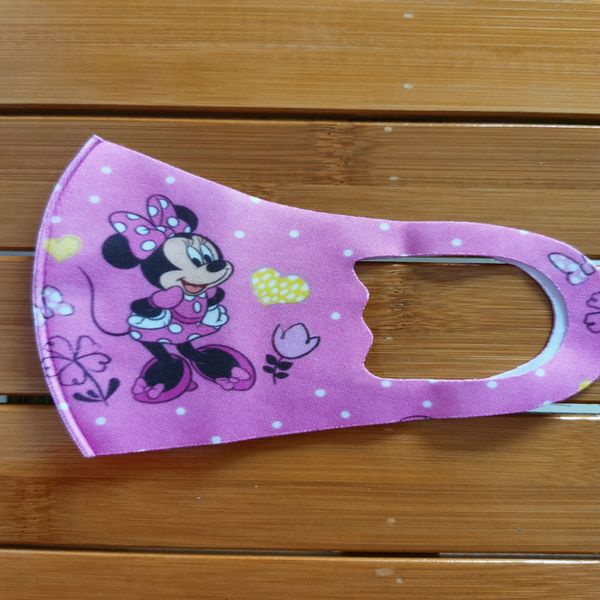 

10pcs 4-12years kids lover cartoon character mask designer face masks cartoon stretch mask for kids kids lover korting korting