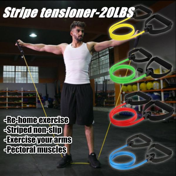 

exercise puller spring body chest expander non-slip muscle stretcher training home gym fitness gomas elasticas fitness