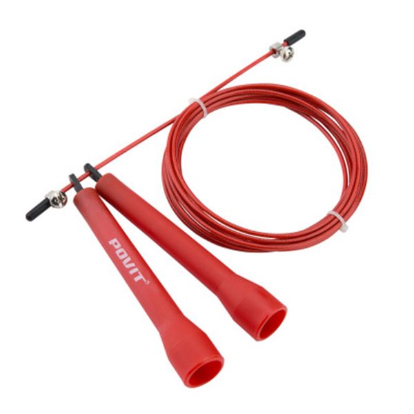 

jump ropes 3m high speed aerobic steel wire skipping rope length adjustable fitness equipment skip for boxing gym