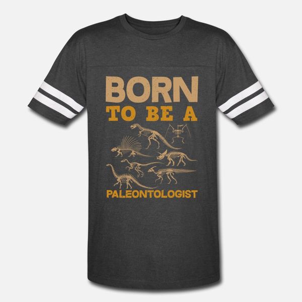 

palaeontologist profession gift t shirt men designing short sleeve round collar normal cute comical spring autumn natural shirt