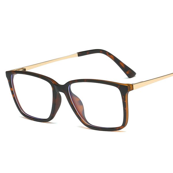 

vintage glasses frame women reading goggle blue light proof glasses computer transparent optical eyewear fml, Black