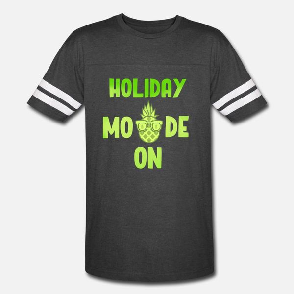 

holiday mode on pineapple sunglasses summer t shirt men designing tee shirt crew neck solid color cute authentic spring autumn shirt