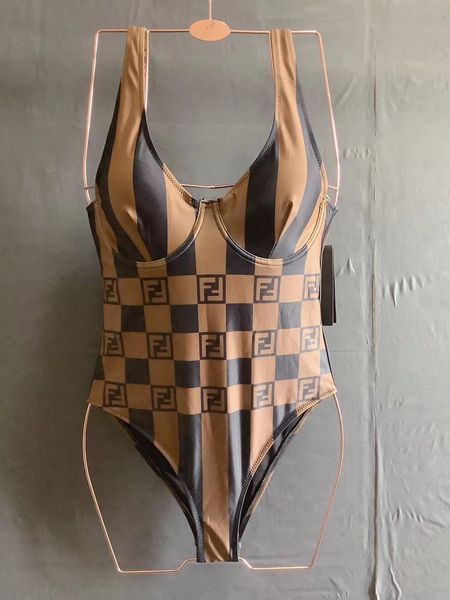 

new women's three-point swimsuit, summer fashion one-piece bikini suit with l letter beach trendy swimsuit size s-xl