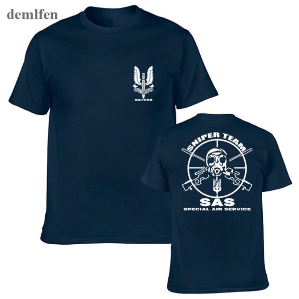 

sas special air service british army special forces sniper t shirt men's 100% cotton short sleeve summer t-shirt adlut tees