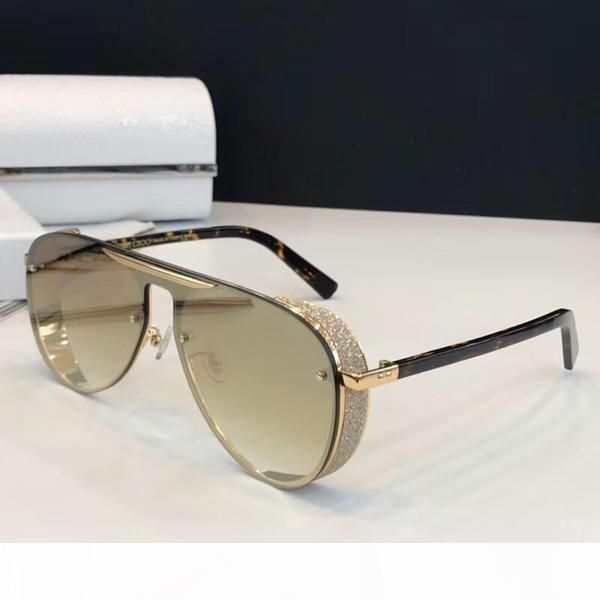 

women masy pilot glitter sunglasses gold hanava designer sun glasses sonnenbrille eyewear uv400 protection new with box, White;black