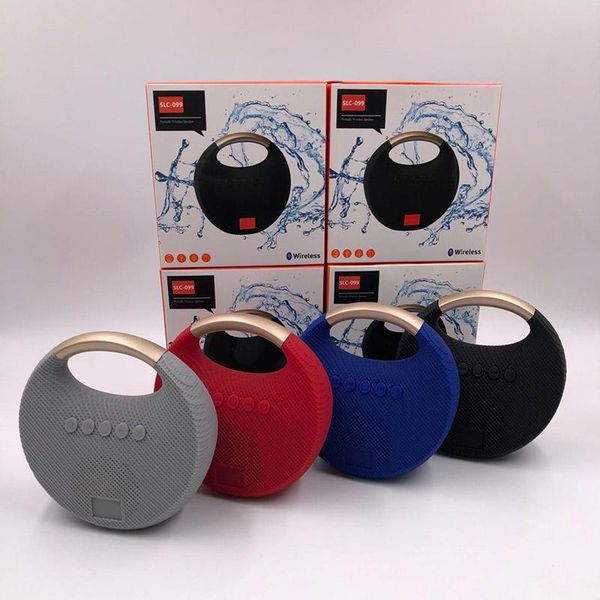 

slc-009 mini portable bluetooth speaker wireless super bass stereo music player outdoor speakers built in for iphone leptop