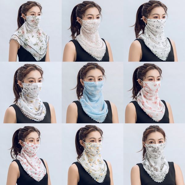 

sky face scarf print mask outdoor cycling scarf headband light magic soft breathable headwear#391, Black