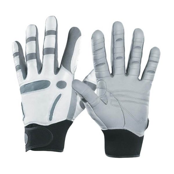 

full finger padding fitness gloves, Blue;gray