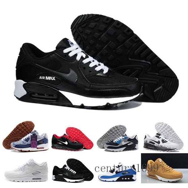 

fast shipping 2019 men shoes classic 90 men and woman shoes trainer air cushion surface casual shoes 36-45 tr-9z