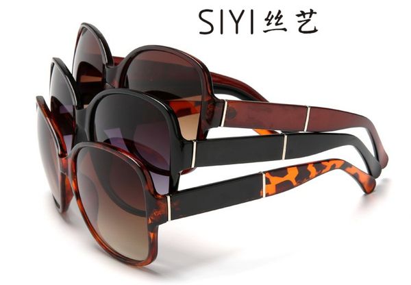 

sun glasses half frame pc polaroid polarizing uv400 exquisite anti-reflection fashion show goggle round face 100, White;black