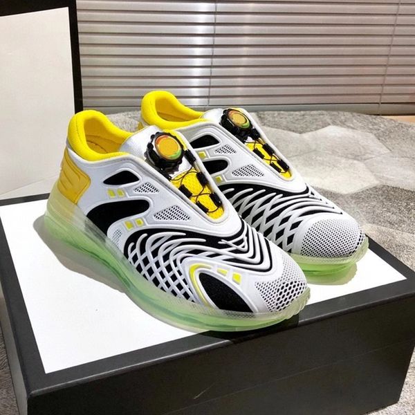 

fashion men women ultrapace r sneakers flat low-trainers with reflective trim knit fabric lightweight outdoor shoes with box eu35-46, Black