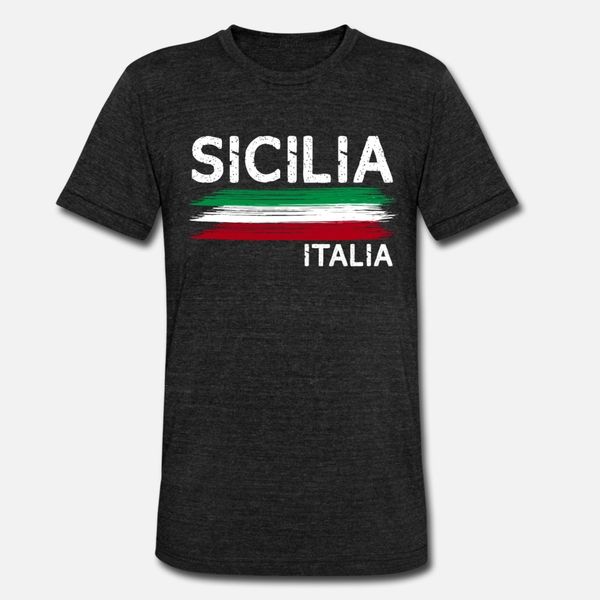 

italia sicilia t shirt men cute tee shirt круглый воротник тонкий cute комфортная весна осень тонкий