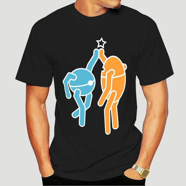 

портал 2 привет пять мужчин t-shirt (1) -2532a