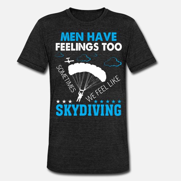

we feel like skydiving t shirt men printing short sleeve o neck kawaii graphic casual summer style natural shirt