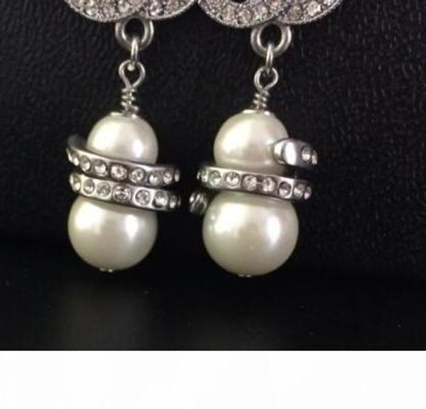 

sellfashion classic drop earrings for women accessories jewelry wedding earrings brand earrings for gift 2 color, Silver