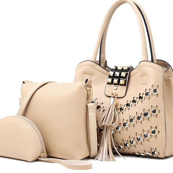 

fashion simple handbags one-shoulder portable large capacity crossbody bags for women 2020 diamond chain casual composite bags