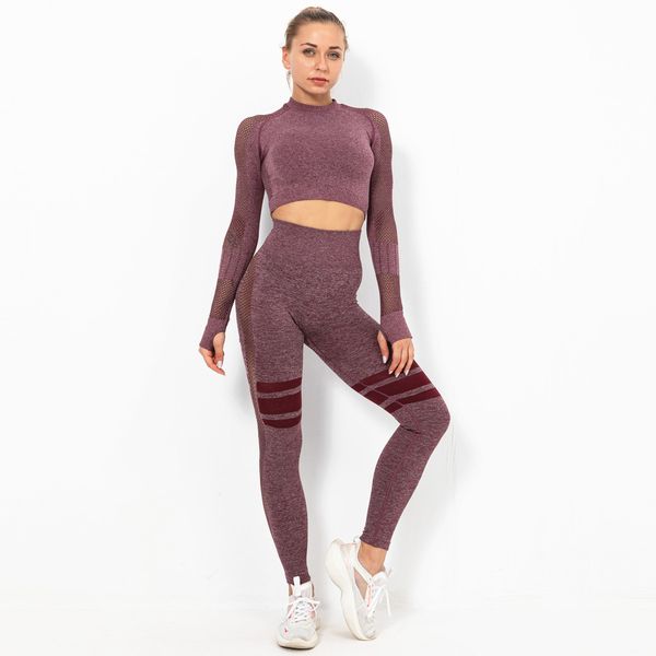 

hip-lifting yoga pants yoga clothes suit sports fitness waist pants women tight leggings, Gray
