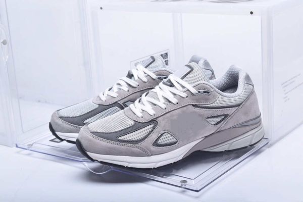 

2020 european and american fashion nb comfortable, breathable, non-slip and wear-resistant men's and women's sports shoes 37845436, Black