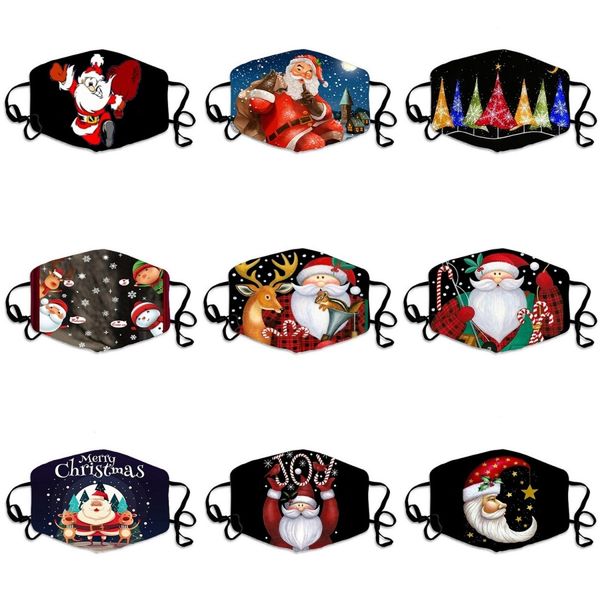 

scarface mix colorsface masks cartoon printed dustproof mask facial cover masks anti-dust breathable and comfortable mask#200, Black