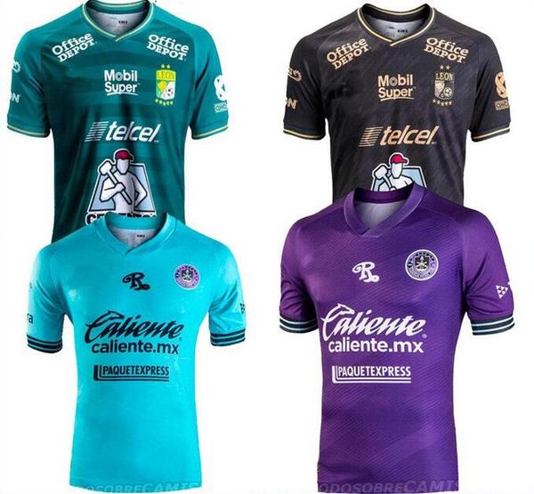 

leon fc 20 21 leon soccer jerseys home away 2020 2021 mazatlan mazatlan w.tesilloangel m. campbell mexico liga mx camisetas football shirts, Black;yellow