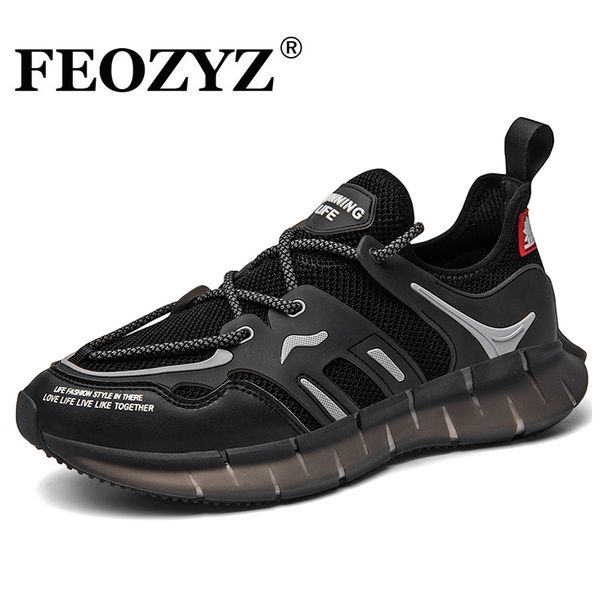 

feozyz life running shoes men reflective jogging shoes fashion casual sneakers men