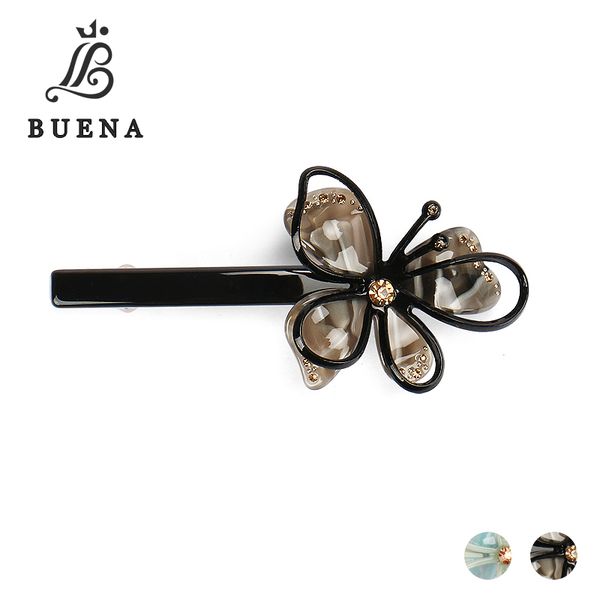 

classic bowknot hair barrette elegant bow acrylic rhinestone embellished hair clip