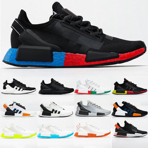 

nmd running shoes for men women mens trainers black white red green grey og mens sport shoes sneakers size 36-45