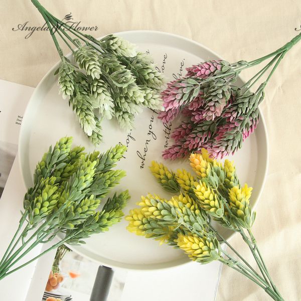 

mini pinecone pineapple grass artificial flower plants decor home garden christmas wedding bouquet flower plants wall