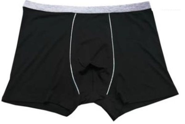

solid color high waist mens underpants plus size male underwear modal mens designer boxers breathable loose, Black;white