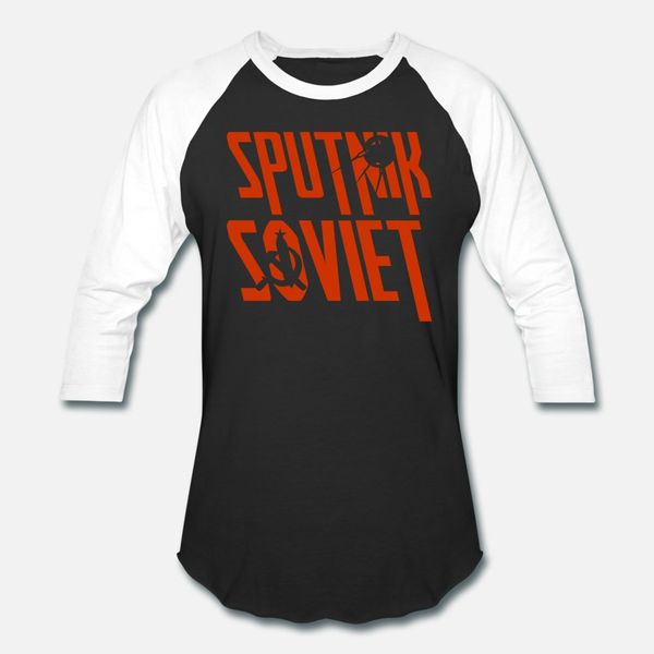 

sputnik soviet soviet union t shirt men knitted short sleeve crew neck fit fitness humor summer style letter shirt