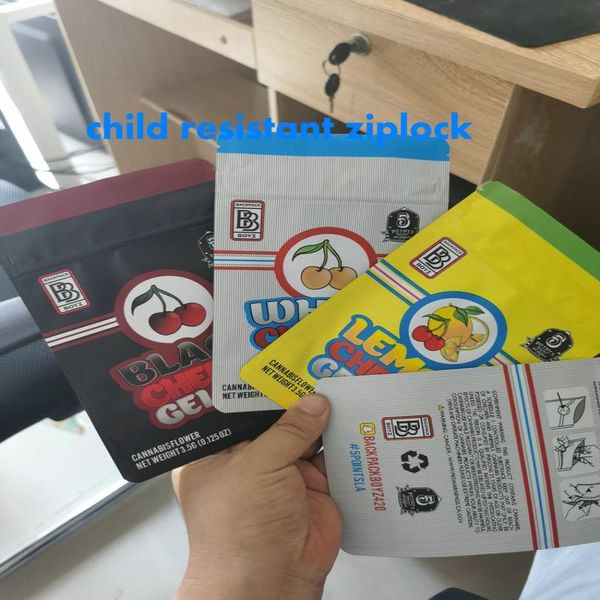 

boyz 3.5g gelato cherry black packaging bags bags gelato flower bags 10.9x17cm white mylar backpack bag lemon herb dry cherry elbcp