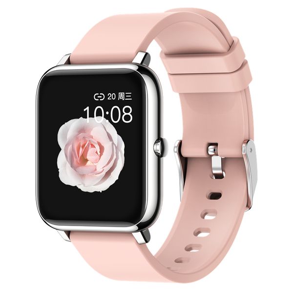 

p22 smart watch men's women's sports clock fitness tracker bracelet heart rate monitoring sleep ip67 smartwatch for oppo android i