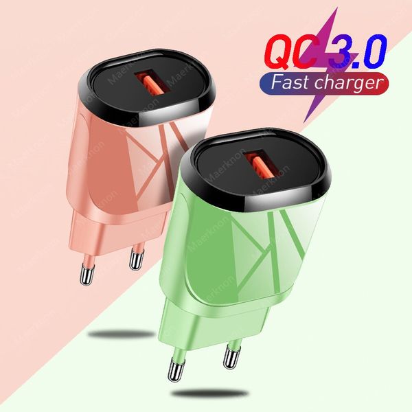 

usb charger quik charge 3.0 4.0 portable fast charging mobile phone chargers for iphone 11 8 samsung xiaomi travel wall
